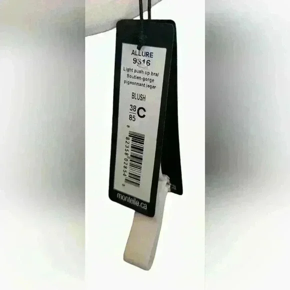 Montelle Intimates Allure Pushup Bra 38C Blush - Picture 6 of 6